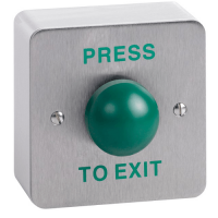 CDVI RTE-SSD Domed Press To Exit Button (Surface) CDVI RTE-SSD Domed Press To Exit Button (Surface)